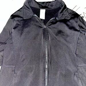 Member Mark Black Zip-Up Jacket